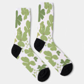 Green Cloverleaf St Patrick Day Garden Socken (Rechts)