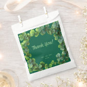 Green Clovers Baby Dusche Geschenktütchen (Ausgeschnitten)