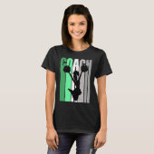 Green Coach Of Cheerleading Cheerleader Coach Teac T-Shirt (Vorne ganz)