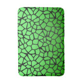 Green Cobblestone Badematte (Vorderseite Vertikal)
