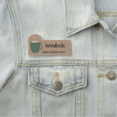 Green Coffee-Cup-Name Namensschild (Beispiel)