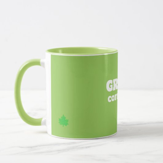GREEN COFFEE TASSE (Links)