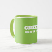 GREEN COFFEE TASSE (Vorderseite Links)
