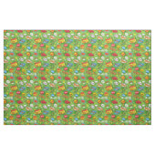 Green Comic Book Fabric Stoff (Yard (91,4 cm))