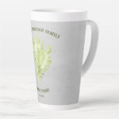 Green Conch Muschel Latte Tasse (Rechte Ecke)