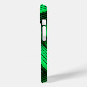 Green Contemporary Abstrakt Case-Mate iPhone Hülle (Rückseite / Links)
