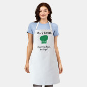 Green Cook's Cap Schürze (Getragen)