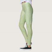 Green, cool, trendy watercolor abstract pattern leggings (Links)