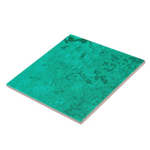 Green Copper Verdigris Patina Dot Fliese