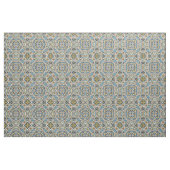 Green Coral Orange Blue Bali Batik Style Muster Stoff (Fat Quarter (45,7 x 55,9 cm))