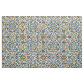 Green Coral Orange Blue Bali Batik Style Muster Stoff (Fat Quarter (45,7 x 55,9 cm))