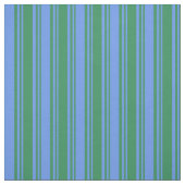 Green & Cornflower Blauer Farbmuster Stoff (Muster)