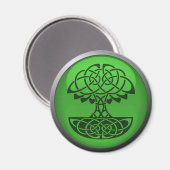 Green Council Magnet (Vorderseite/Rückseite)