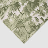 Green Countryside Hot Air Balloon Toile (10) Seidenpapier (Ausschnitt)