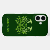 Green Crab Celtic Knot Case-Mate iPhone Hülle (Rückseite (Horizontal))