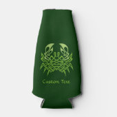 Green Crab Celtic Knot Flaschenkühler (Vorderseite)