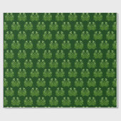 Green Crab Celtic Knot Geschenkpapier (Flach)