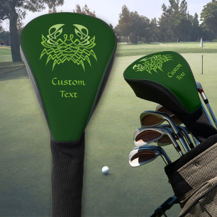 Green Crab Celtic Knot Golf Headcover