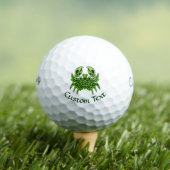 Green Crab Celtic Knot Golfball (Insitu T-Shirt)
