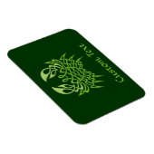 Green Crab Celtic Knot Magnet (Rechte Seite)