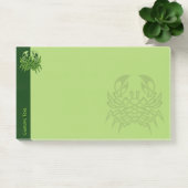 Green Crab Celtic Knot Post-it Klebezettel (Büro)