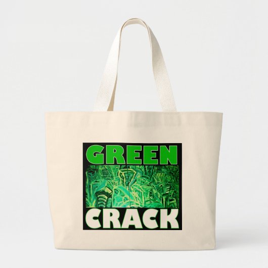 GREEN CRACK JUMBO STOFFBEUTEL (Vorne)