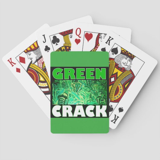 GREEN CRACK SPIELKARTEN (Rückseite)