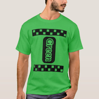 Green Crayon Halloween Crayon Costume Couple T-Shirt