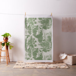 Green Cream Christmas Winter Wonderland 30" Stoff