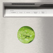 Green Cricket Camouflage Magnet (In Situ (Geschirrspüler))