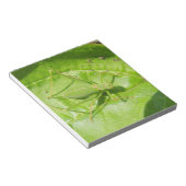 Green Cricket Camouflage Notepad Notizblock (angewinkelt)