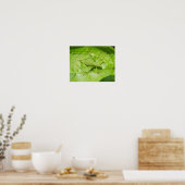Green Cricket Camouflage Print Poster (Küche)