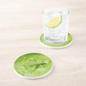 Green Cricket Camouflage Untersetzer (Seite)