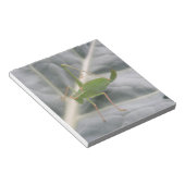 Green Cricket Macro Notepad Notizblock (angewinkelt)