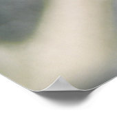 Green Cricket Macro Print Poster (Ecke)