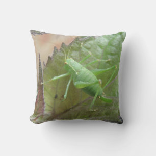 Green Cricket, wir haben Leaf Pillow Kissen