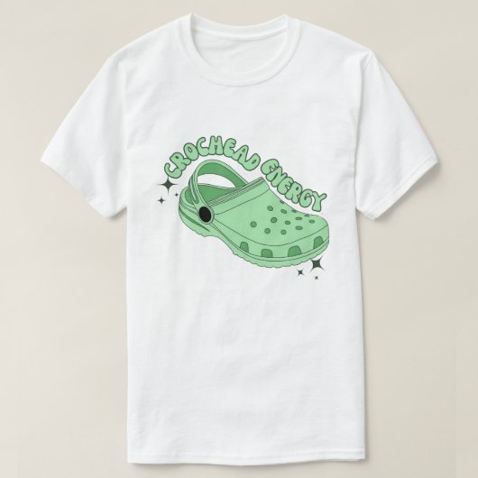 Green Crochead Energy T-Shirt (Design vorne)