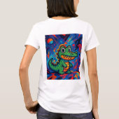 Green Crocodile Women's T - Shirt (Rückseite)