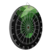 Green Crystal Graphic Design Dartscheibe (Vorderseite Links)