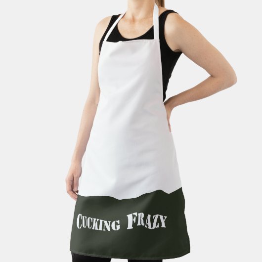 Green Cucking Frazy Wortspiel wie Nucking Futs Schürze (InSitu)