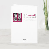 Green Cupcake! Karte (Rückseite)