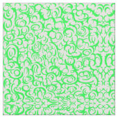 Green Curves Stoff (Nahaufnahme)