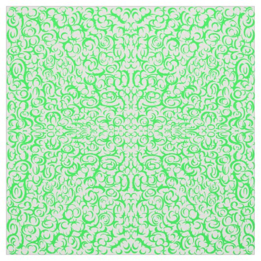 Green Curves Stoff (Muster)
