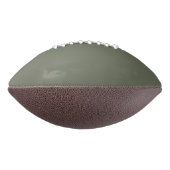 Green Custom Football mit zwei Tonen (Gedreht 90)
