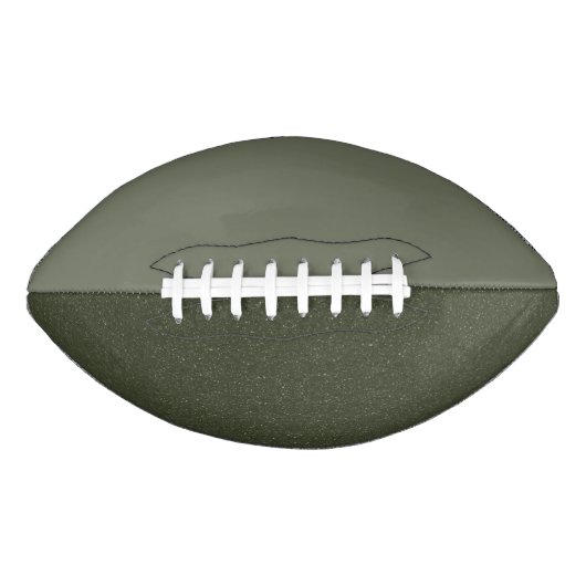 Green Custom Football mit zwei Tonen (Vorderseite)