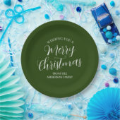 Green Custom Mercury Christmas Paper Teller (Party)