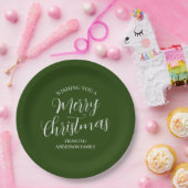 Green Custom Mercury Christmas Paper Teller (Party)
