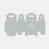 Green Custom Message Sparkling Lights Weihnachten Geschenkschachtel (Ungefaltet)