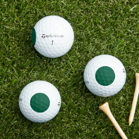 Green Custom Taylor Made TP5 Golf Balls Golfball (Insitu Gras)