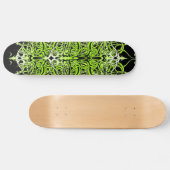 Green Custom Tribal Tattoo Design Skateboard (Horizontal)